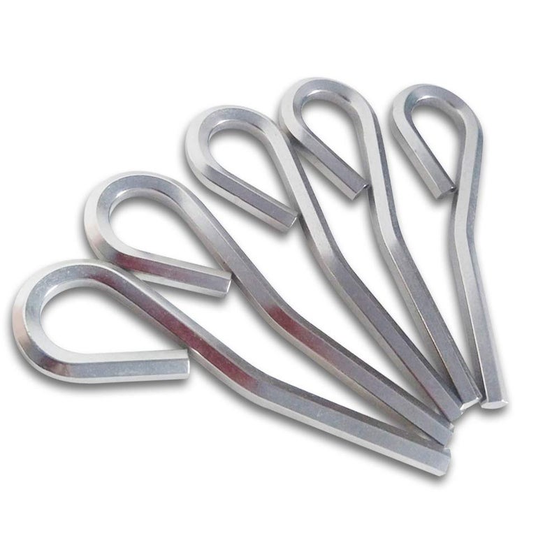 Sfemn 7/32â€ Hex Key Dogging Key Allen Key with Full Loop, Allen Wrench Door Key for Push Bar Panic Exit Devices, Crash Bar, Gym door, solid Metal â€“ 5 Packs - Image 1